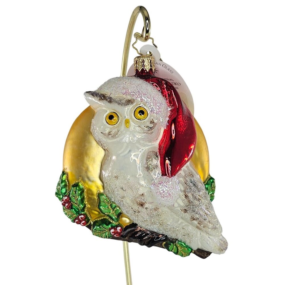 Christopher Radko Merry Moonlight Owl Ornament 1015160